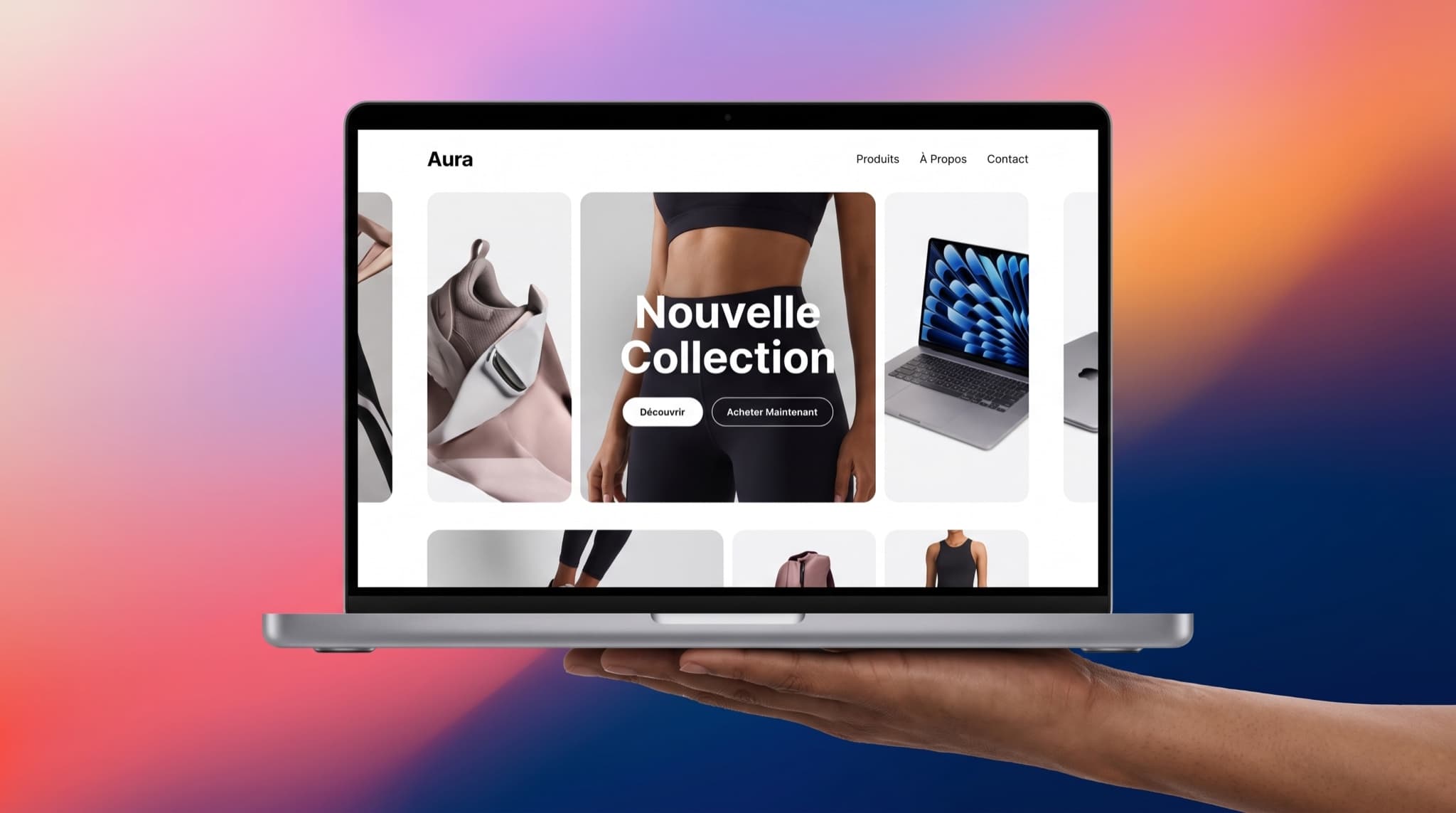 Aperçu InfluxWeb